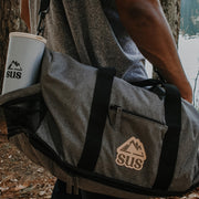 Recycled-Fabric 30L Duffel Bag