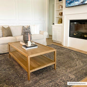 Sage Medallion Washable Area Rug