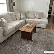 Sage Medallion Washable Area Rug
