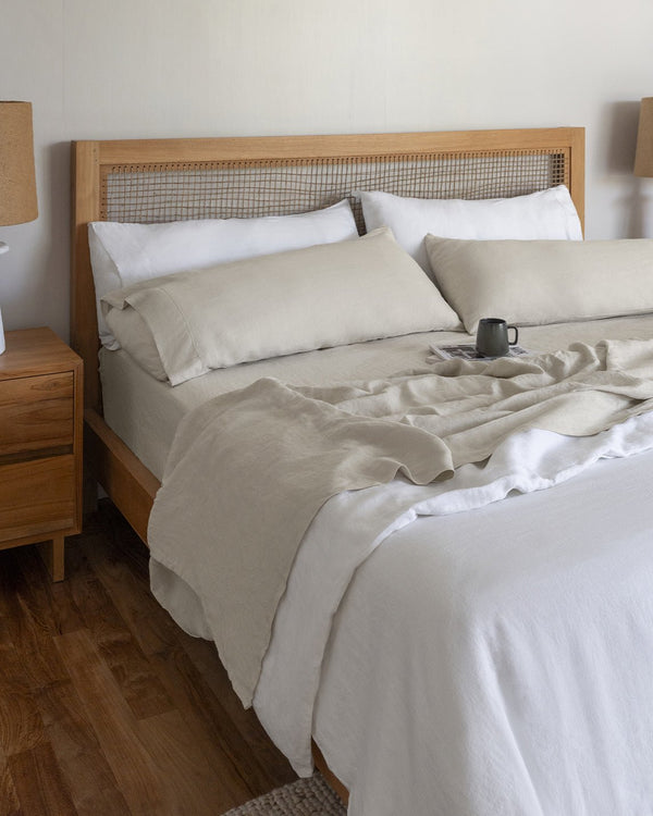 Stonewashed Linen Duvet Cover