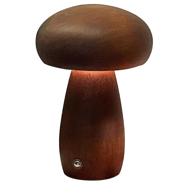Mushroom-Form Rechargeable Touch Lamp