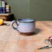 Wheel-Thrown Speckled Stoneware Teacup