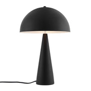Metal Dome Table Lamp, Two-Light