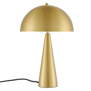 Metal Dome Table Lamp, Two-Light
