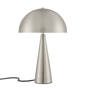 Metal Dome Table Lamp, Two-Light