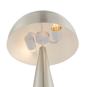 Metal Dome Table Lamp, Two-Light