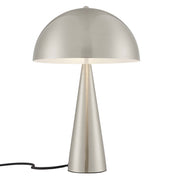 Metal Dome Table Lamp, Two-Light