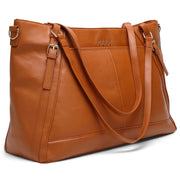 Vegan Leather Weekender Tote Bag, 33L
