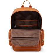 Vegan Leather Backpack Weekender Set
