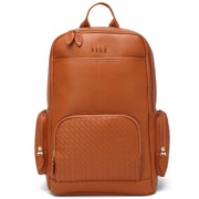 Vegan Leather Backpack Weekender Set
