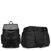 Twill Weekender Backpack Duffel Set