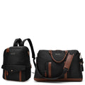 Twill Weekender & Backpack Set