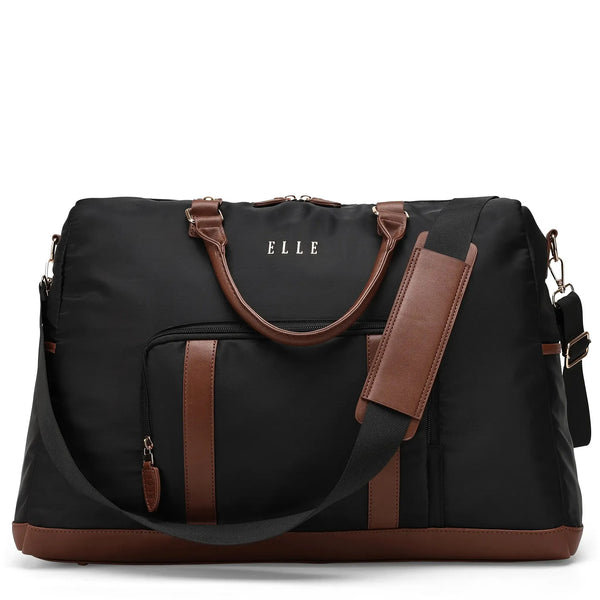 Front view of Twill Weekender & Backpack Set