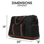 Twill Weekender & Backpack Set
