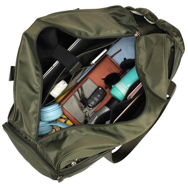Lightweight Nylon Weekender Duffel Bag