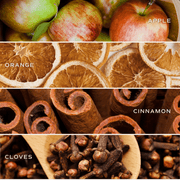 Fall Leaves Soy Candle, Brown Matte Jar, 15 oz