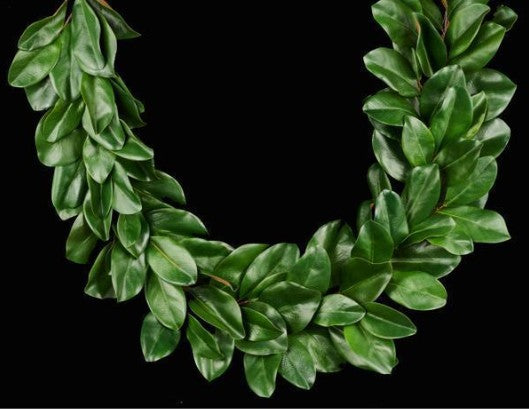 Green Magnolia Leaf Garland, 60 in