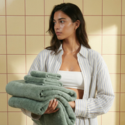 Dense-Loop Cotton Bath Towel Set