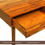 Mid-Century Wood Writing Desk