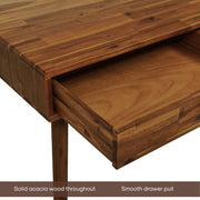 Mid-Century Wood Writing Desk