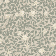 Floral Vine Green Wallpaper Panel