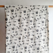 Hydrangea Print Linen Tablecloth