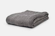 Chevron Wool Throw Blanket