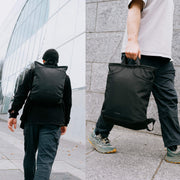 Structured Tote-Pack Convertible Backpack