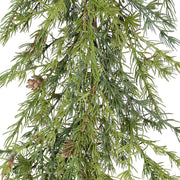 Artificial Pine Garland with Pinecones