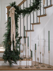 Faux Evergreen Cedar Garland, 9 ft