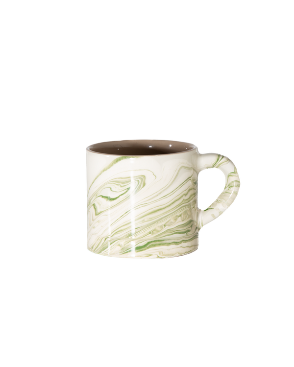 Marbled Ceramic Olive Mug – mugs | Roost & Roam
