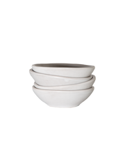Cloud Glaze Oval Ceramic Bowl Set – bowls | Roost & Roam