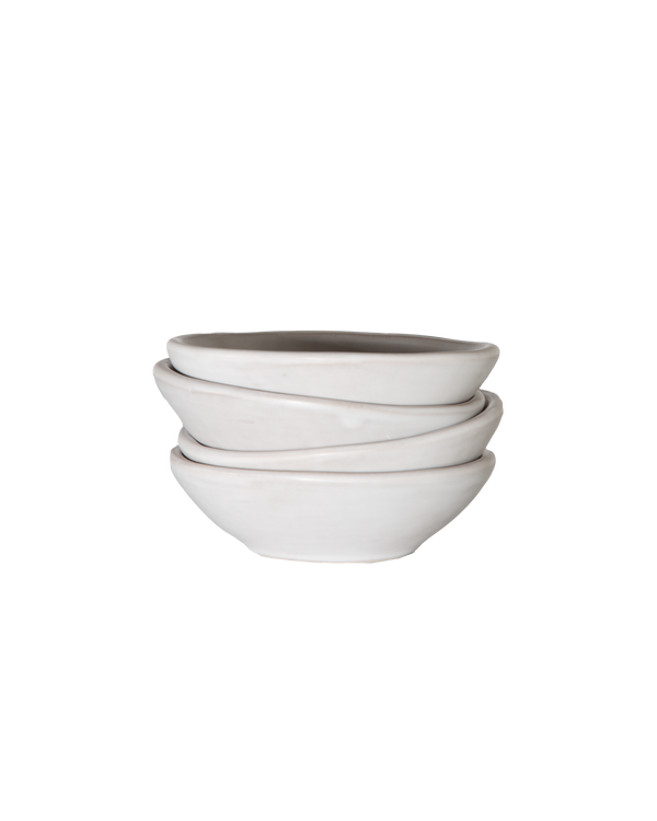 Cloud Glaze Oval Ceramic Bowl Set – bowls | Roost & Roam