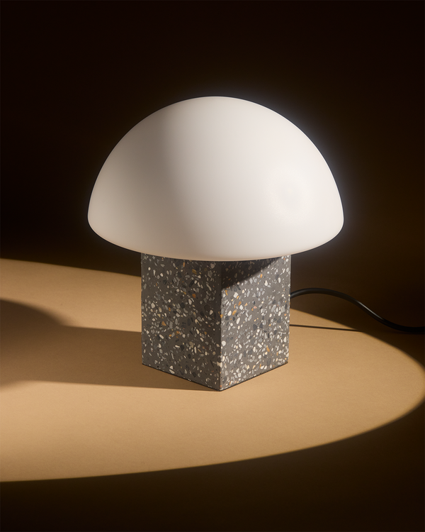 Terrazzo Base Dome Table Lamp