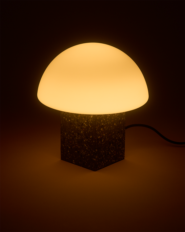 Terrazzo Base Dome Table Lamp