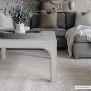 Woven Texture Beige Area Rug