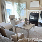 Woven Texture Beige Area Rug