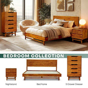 Elara Solid Wood Dresser with 5 Drawers — additional product view 17