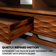 Carved Rubberwood Storage Coffee Table — additional product view 14