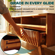 Carved Rubberwood Storage Coffee Table — additional product view 14