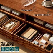Carved Rubberwood Storage Coffee Table — additional product view 15