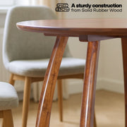 X-Base Round Dining Table