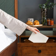 Solid Wood Single-Drawer Nightstand