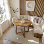 X-Base Round Dining Table