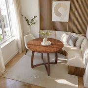 X-Base Round Dining Table