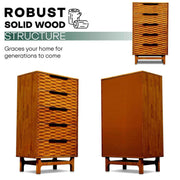 Elara Solid Wood Dresser with 5 Drawers — additional product view 16