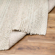 Hand-Woven Flatweave Wool Rug