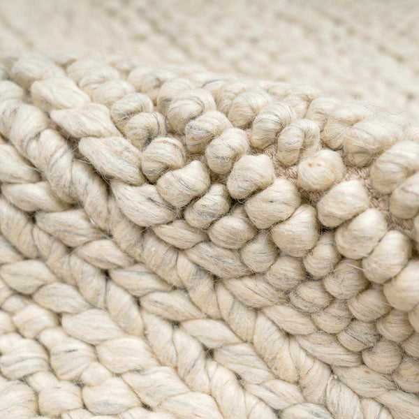 Hand-Woven Flatweave Wool Rug
