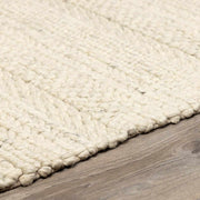 Hand-Woven Flatweave Wool Rug