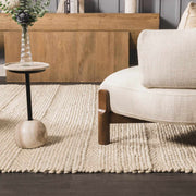 Hand-Woven Flatweave Wool Rug